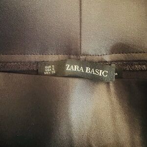 Zara Satin Black Blazer